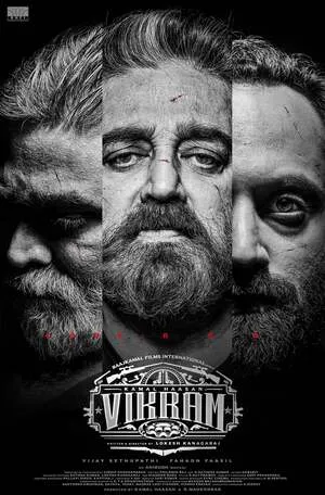 Vikram 2022 Hindi Dual Audio HD Poster Download - filmyfly