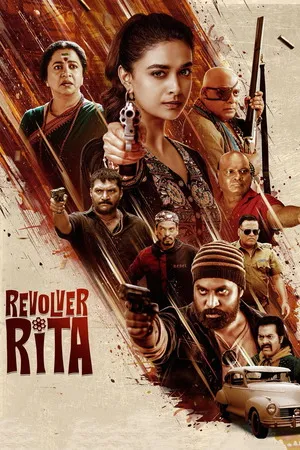 Revolver Rita 2025 Hindi - Tamil Audio HD Poster Download - filmyfly