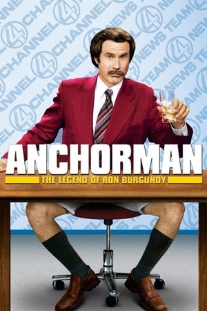 Anchorman: The Legend of Ron Burgundy (2004) Hindi Dual Audio 300MB HD Poster Download - filmyfly