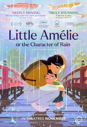 Little Amélie or the Character of Rain 2025 Hindi Dual Audio HD Poster Download - filmyfly