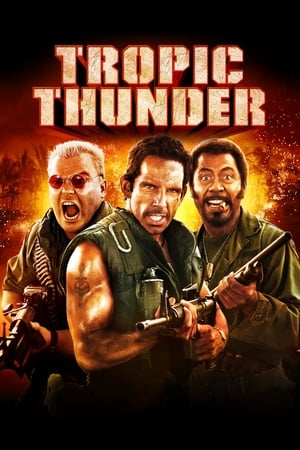 Tropic Thunder (2008) Hindi Dual Audio 350MB HD Poster Download - filmyfly