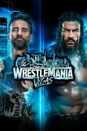WWE WrestleMania 42 Sunday 2026 Hindi - English Dual Audio HD Poster Download - filmyfly